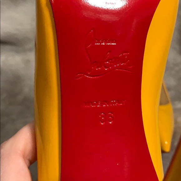 ❌SOLD❌ Christian louboutin pigalle follies 100mm - Picture 4 of 7